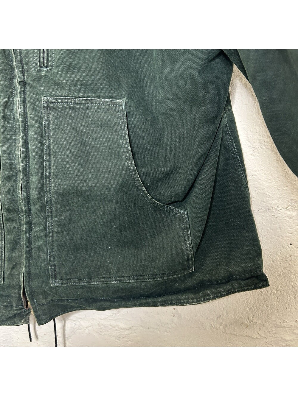Vintage Carhartt Sherpa-Lined Ridge Coat “Spruce” C61 SPC - Picture 4 of 9